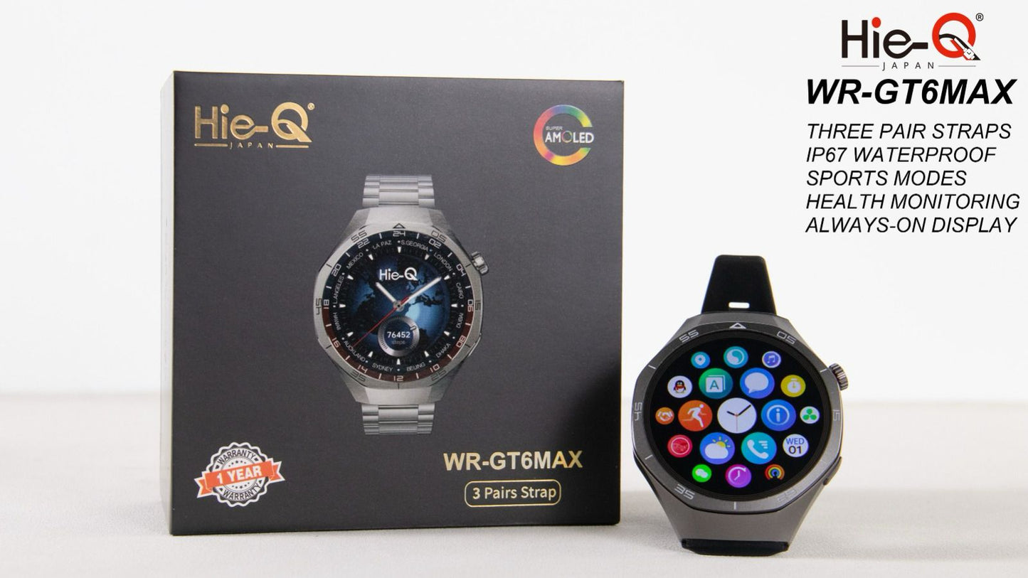 Hie-Q WR-GT6MAX Smartwatch