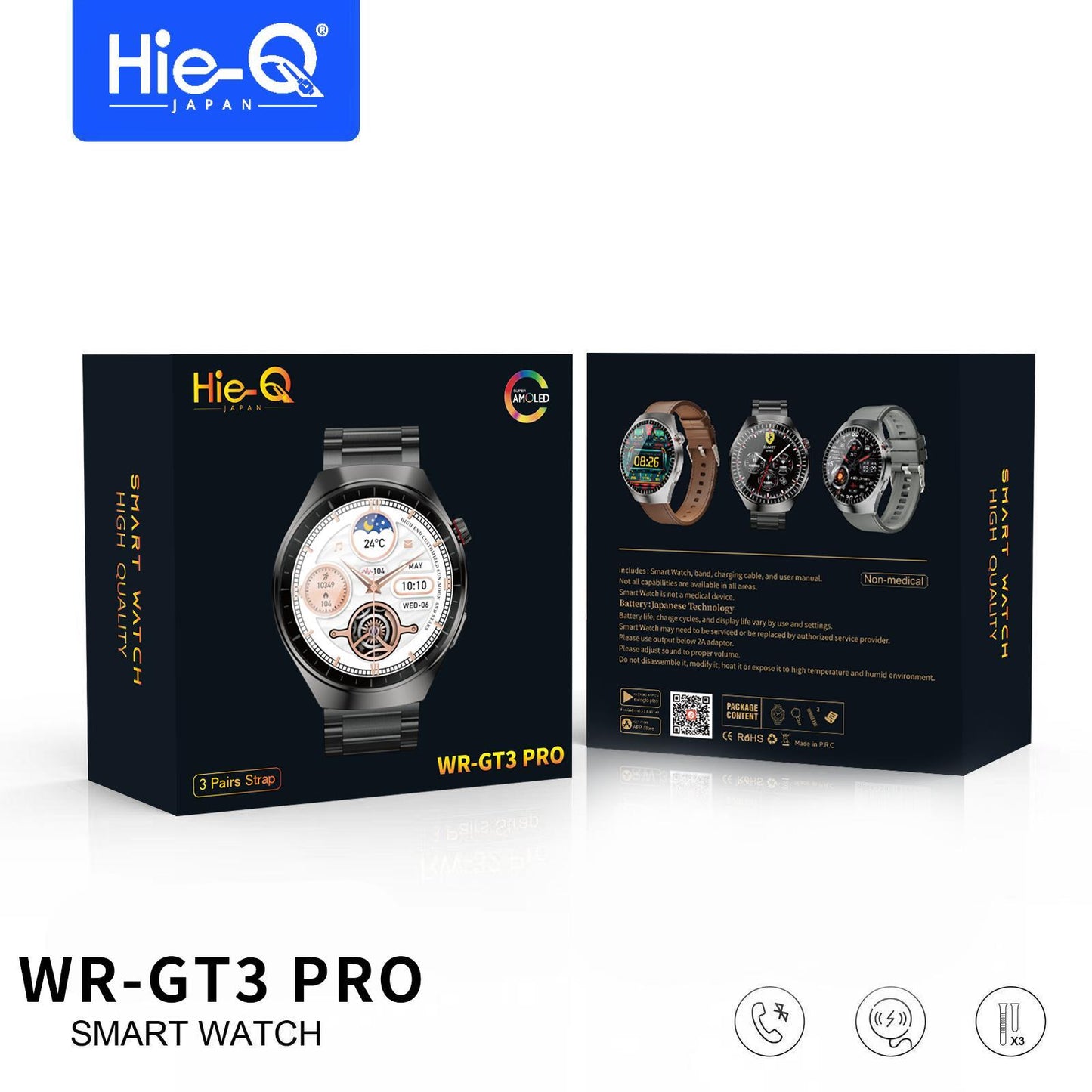 Hie-Q WR-GT3 Pro Smartwatch