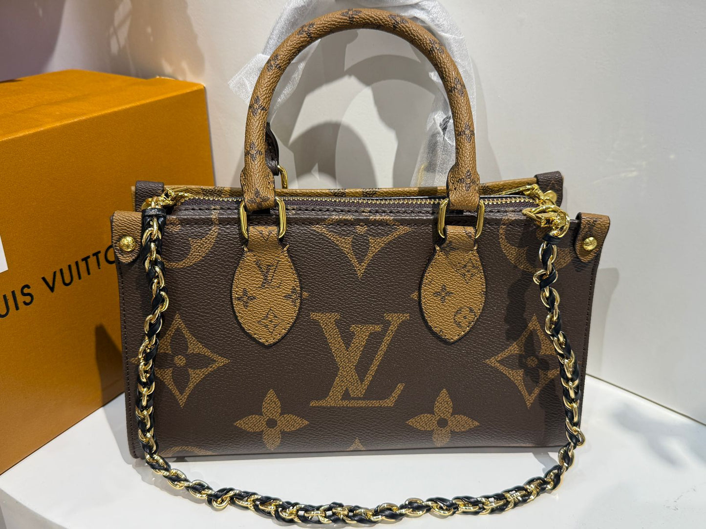Louis Vuitton Black Monogram Canvas Handbag