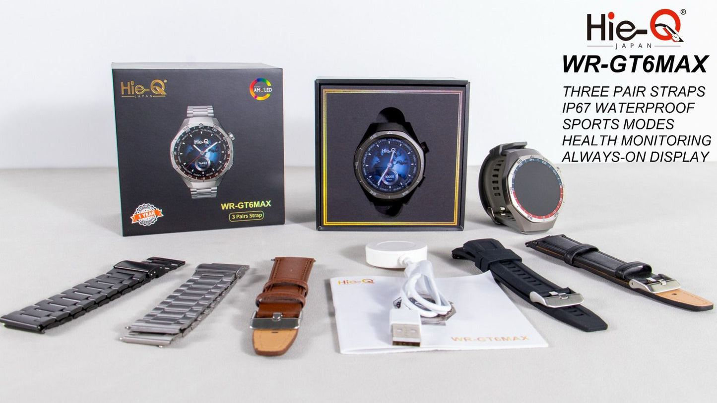 Hie-Q WR-GT6 Max Smartwatch