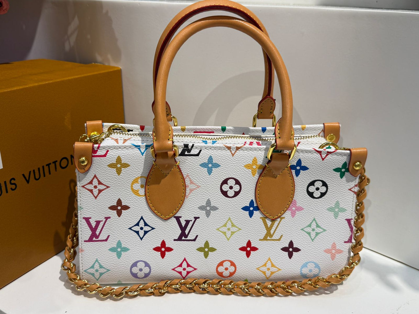 Louis Vuitton Black Monogram Canvas Handbag