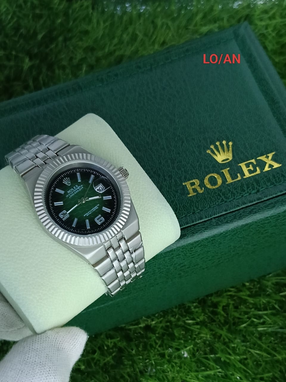 Rolex Silver Prestige Wristwatch