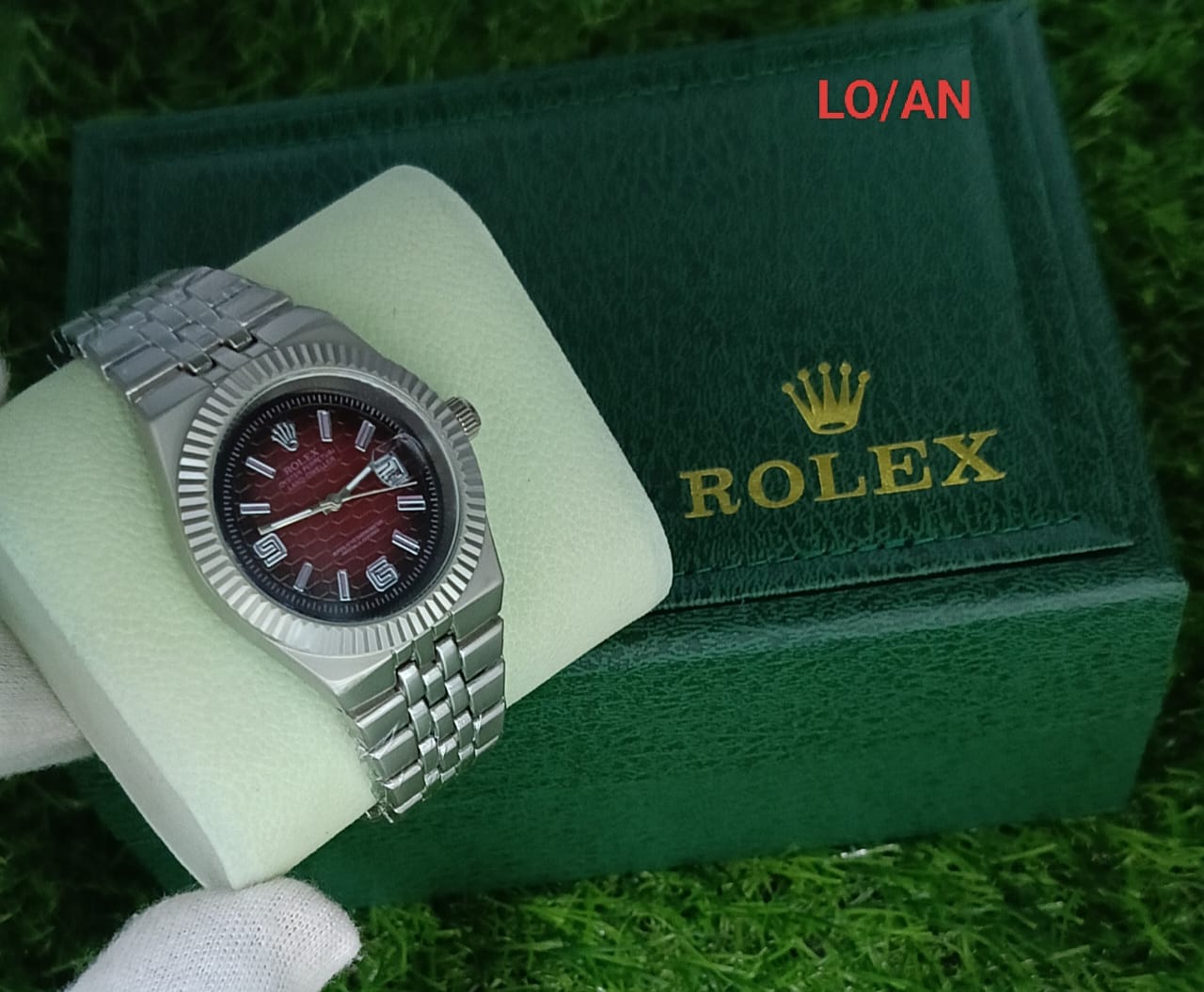 Rolex Silver Classic Wristwatch