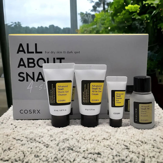 COSRX All About Snail 4-Step Skincare Set